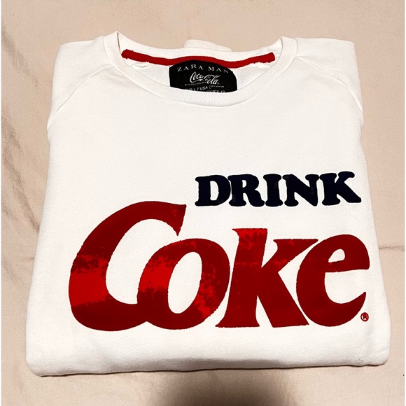 Zara Coca Cola Sweatshirt size L - Picture 6 of 9